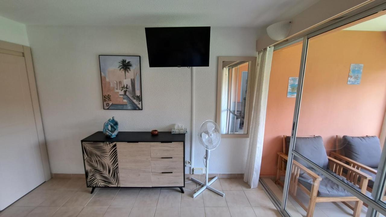 Studio Plage De L'Anse Caritan Sainte-Anne Bagian luar foto